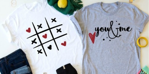 Super Cute Valentine’s Day Tees Only $13.99