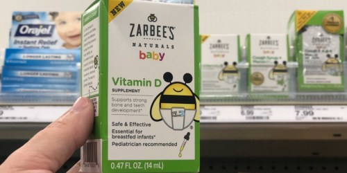 Target: Zarbee’s Baby Vitamin D Drops Just $5.49 (Regularly $10)