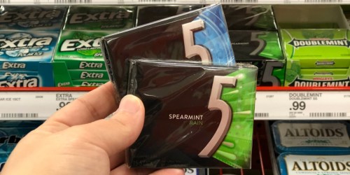 5 Gum Single Packs as Low as 41¢ at Target