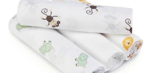 Aden by Aden + Anais 4-Pack Swaddle Blankets Just $19.99 (Regularly $35) + More