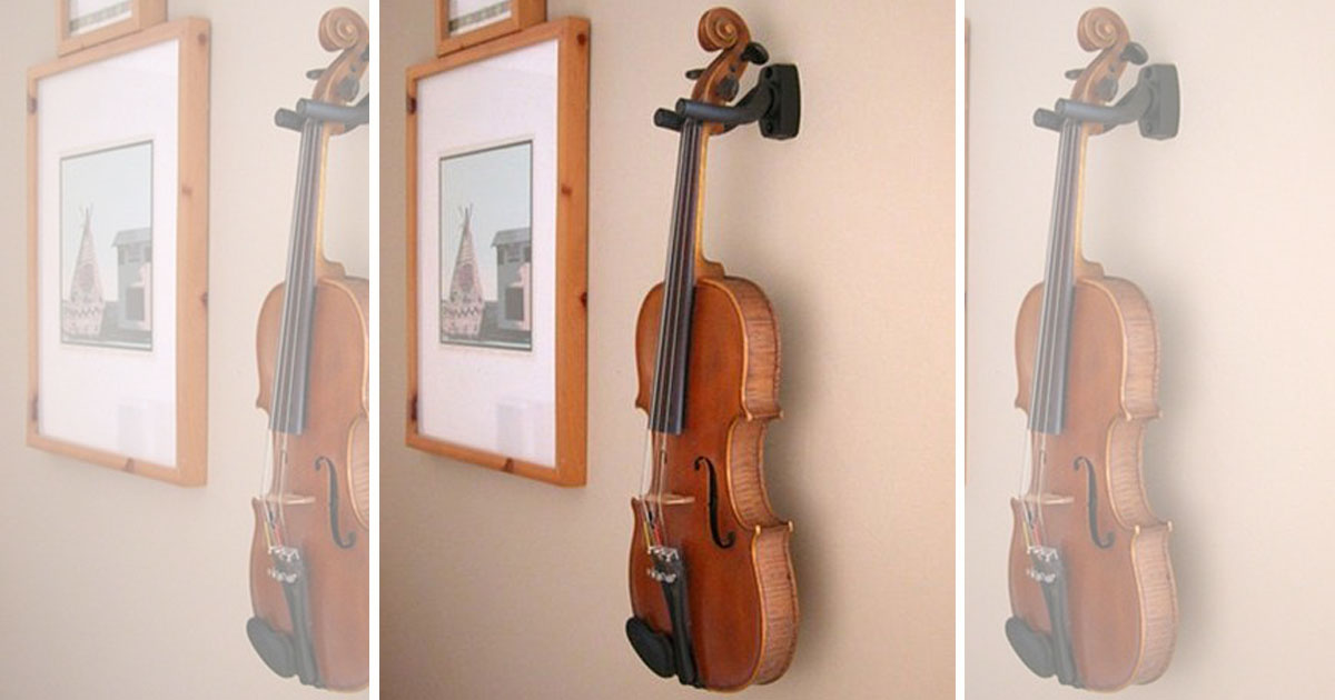 Amazon 2 Pack Instrument Wall Hanger Hooks Just 3.98 (Awesome Reviews)