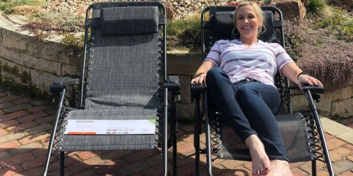 SONOMA Patio Anti-Gravity Chairs Only $34.99 at Kohl’s (Regularly $120) | FREE Curbside Pickup