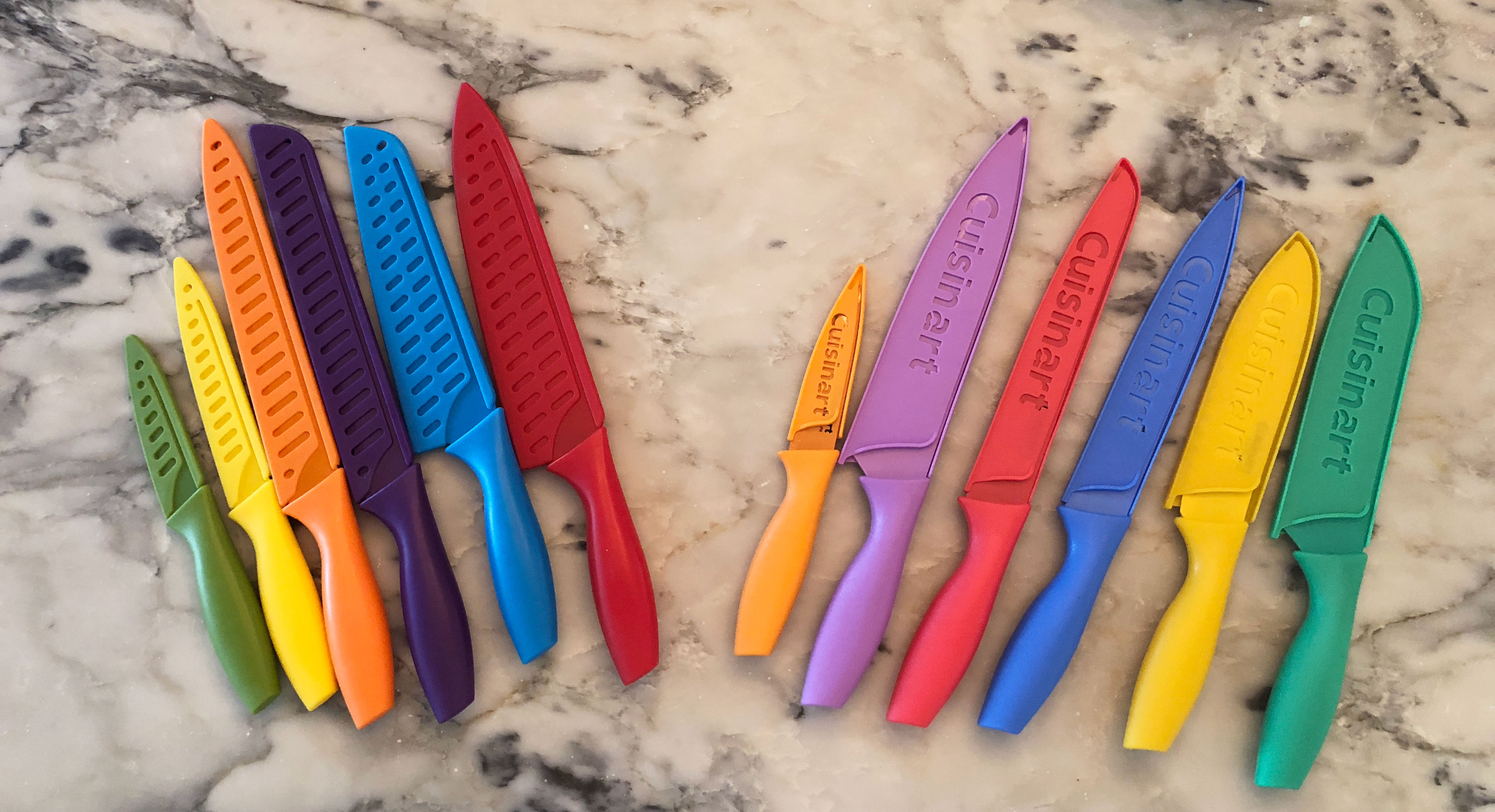 These ceramic knives were a part of our cost comparison of the Amazon brand cost versus other brands