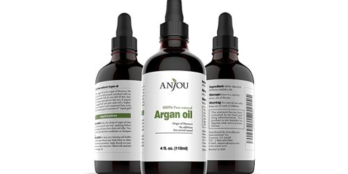 Amazon: Anjou Moroccan 100% Pure Argan Oil Just $8.99 (Promotes Healthy Hair & Skin)