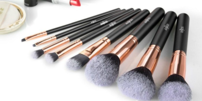 Amazon: Anjou Makeup Brush Set ONLY $6.99