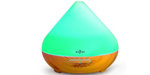 Anjou Essential Oil LED Light Diffuser Only $19.99 Shipped