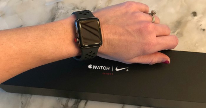 Apple Watch Nike Series 3 Only 296 97 Shipped Hip2save