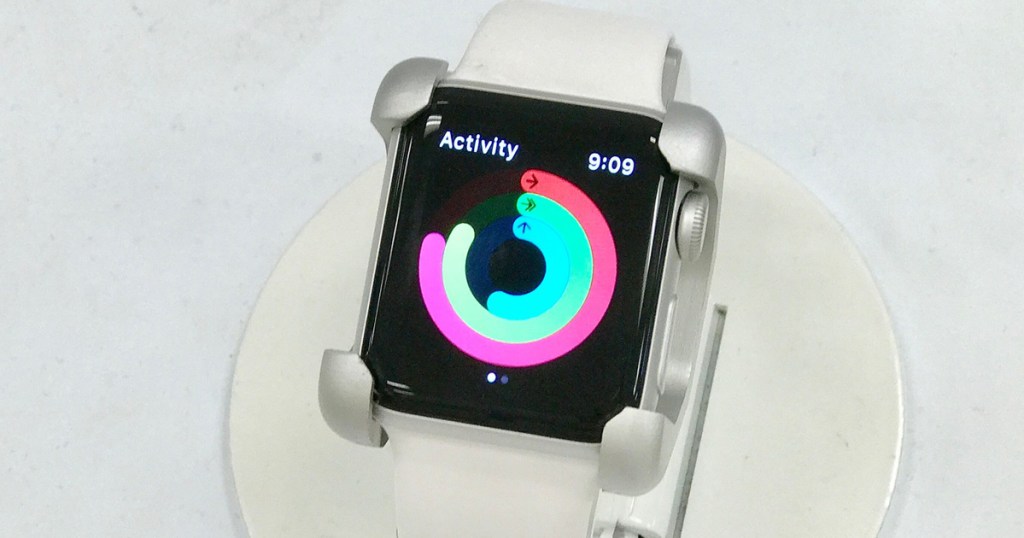 apple watch on display