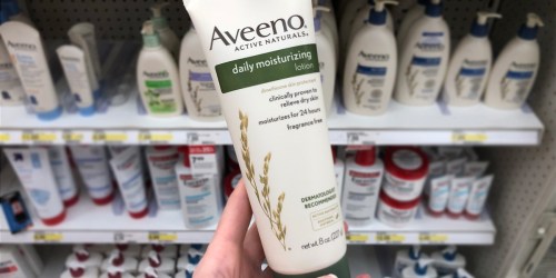 50% Off Aveeno Body, Face, Sun AND Hair Products at Target