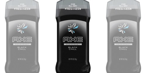 Amazon: AXE Black Chill Deodorant Just $1.88 Shipped