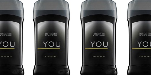 Amazon: AXE YOU Deodorant 4-Pack Only $8 (Ships w/$25 Order)