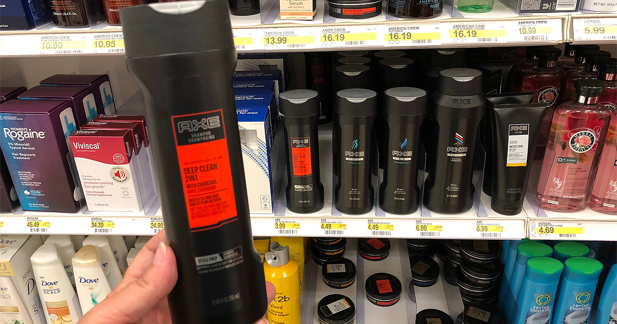 New 2/1 Axe Hair Product Coupon = Shampoo Possibly Only 50¢ at Target