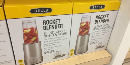 Bella Personal Blender Only $14.99 on Macy’s.com (Reg. $43) | Perfect for Smoothies, Salsa & More