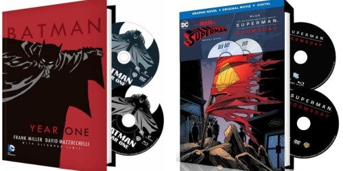 Best Buy: DC Animation Blu-rays PLUS Graphic Novels Only $12.99