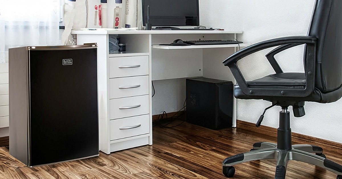 BLACK + DECKER Mini Fridge Only 88 Shipped