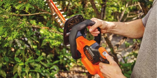 Black & Decker Cordless Hedge Trimmer Only $55.37 Shipped (Regularly $97)
