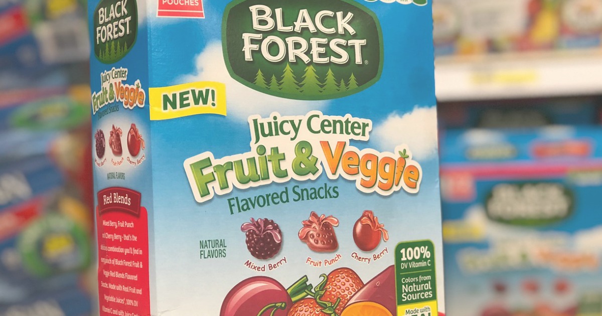 black forest fruit snacks carbs .8 oz