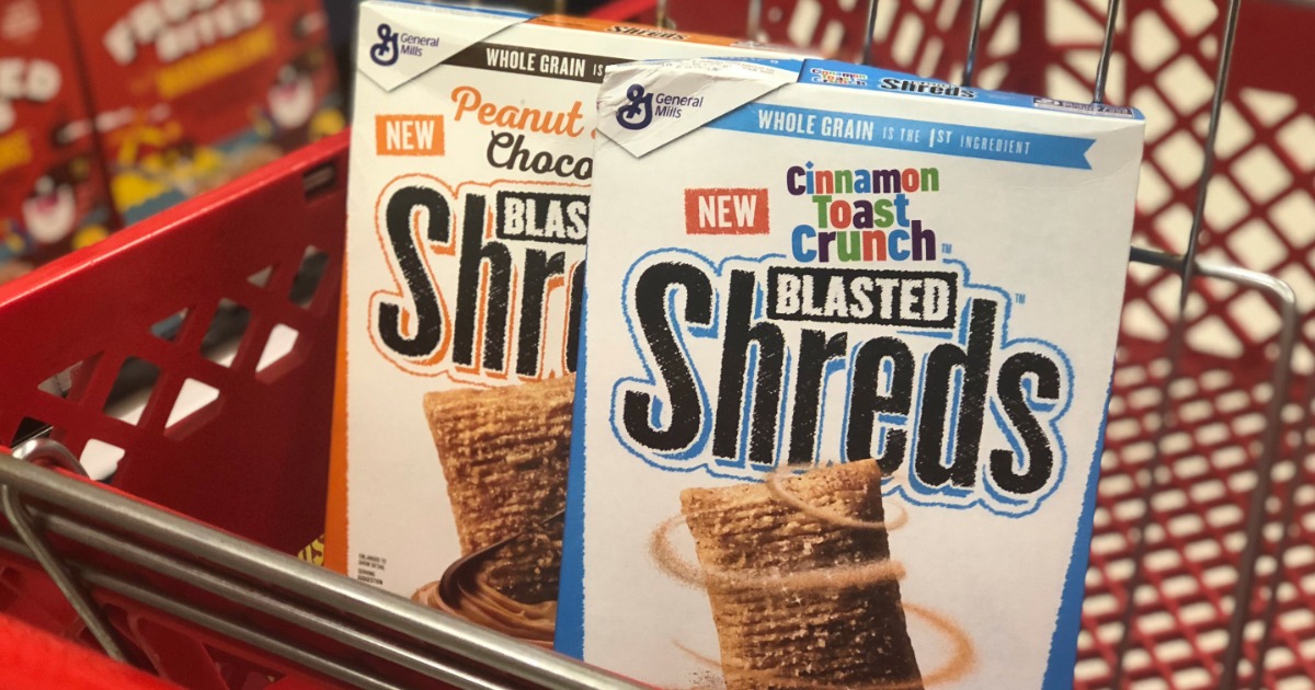 50% off New General Mills Blasted Shreds Cereal at Target