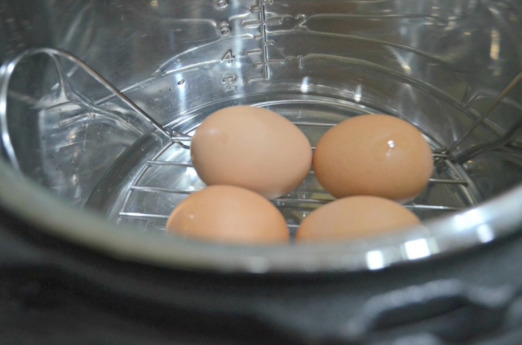 boiled eggs using the instant pot