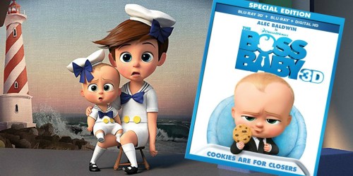 The Boss Baby 3D Blu-Ray ONLY $14.99 (Regularly $23)