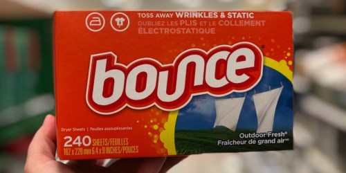 Amazon: Bounce Dryer Sheets 240-Count Only $5.54 Shipped