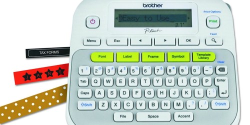 Brother P-Touch Label Maker Just $9.99 (Regularly $40)