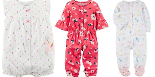 Macy’s: 60% Off Carter’s Rompers, Pajamas & More