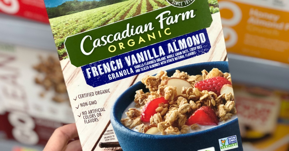 Two New Cascadian Farm Coupons = Organic Cereal ONLY 64¢ After Cash ...