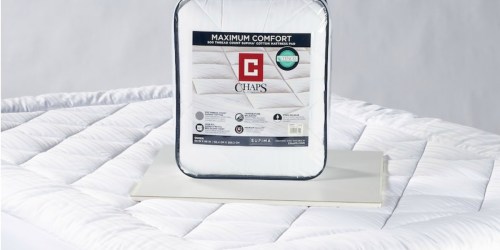 Kohl’s Cardholders: Chaps Queen Mattress Pad Only $29.37 Shipped (Regularly $150) & More