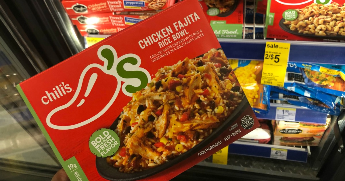 Chili's At Home Frozen Dinners Only 2 at Walgreens
