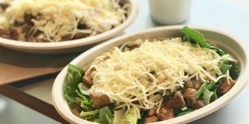 Buy 1 Get 1 Free Chipotle Burritos, Bowls, Salads, or Tacos for Nurses (June 5th Only)