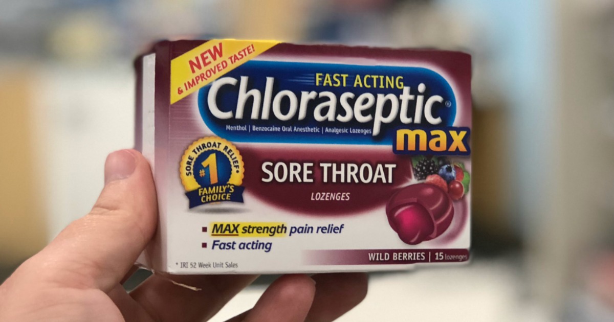Target Chloraseptic Max Throat Lozenges Only 94¢ (Regularly 3.29) & More