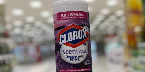 Clorox Scentiva Wipes 70-Count Only 39¢ w/ Office Depot/Office Max Store Pickup + More