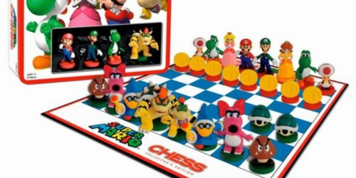 Best Buy: Super Mario Chess Board Game Only $17.99 (Regularly $40)