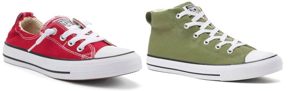 kohls green converse