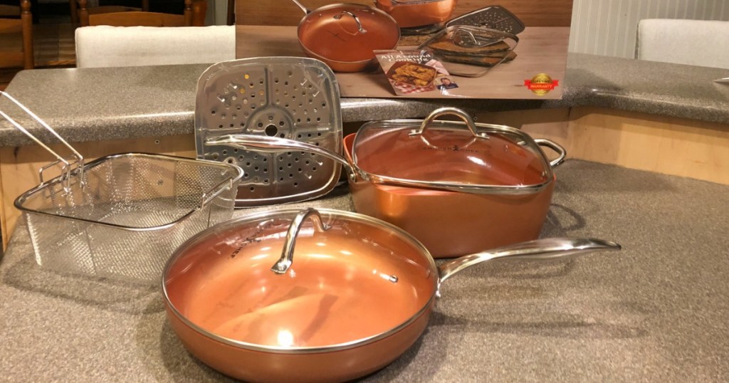 Copper Chef 7-Piece Cookware Set - Sam's Club