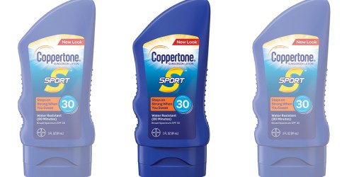 Amazon: Coppertone Sport Sunscreen Only $1.30 (Ships w/ $25 Order)