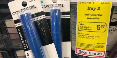 CoverGirl Cosmetics as Low as 9¢ Each After Rewards at CVS + More