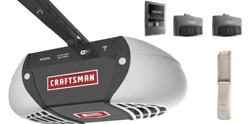 Sears: Craftsman Garage Door Opener with WI-FI Only $179.99 + Get Back $54 in Points