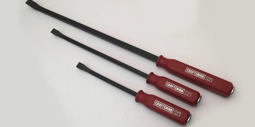 Sears: Craftsman 3-Piece Pry Bar Set Only $18.99 (Regularly $40) + Earn $5.70 In Points