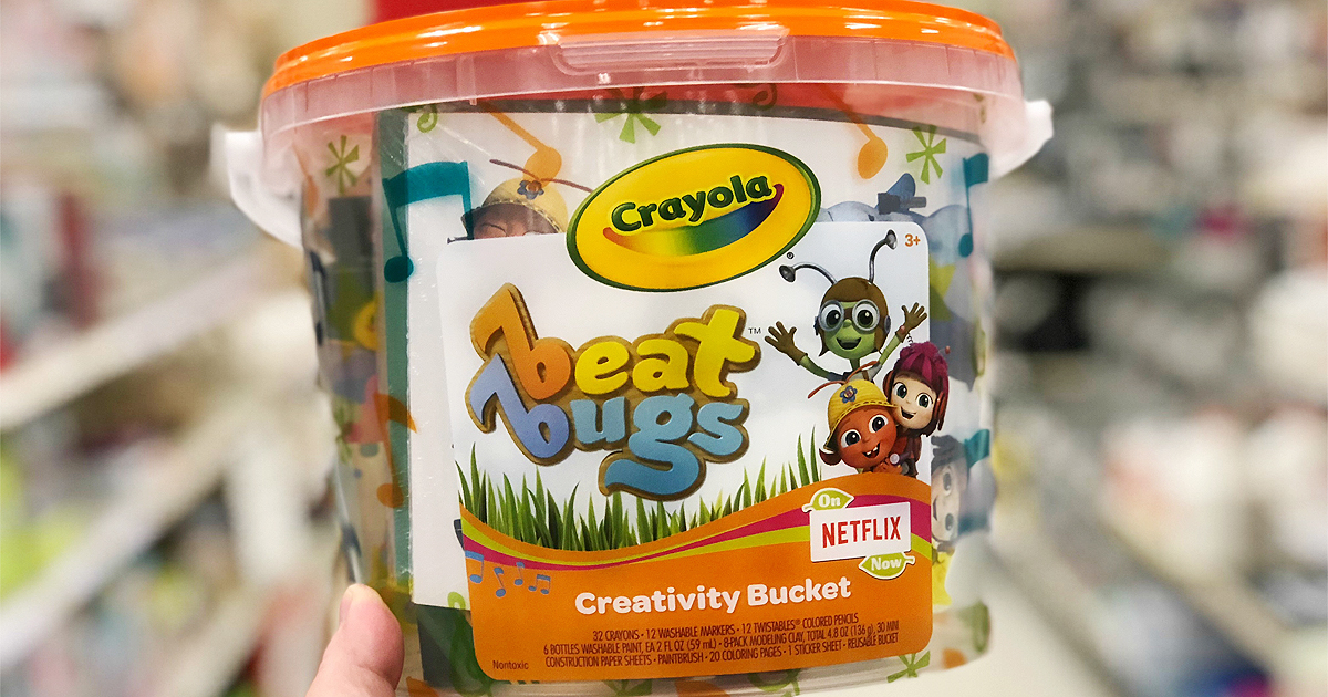 Crayola Beat Bugs Creativity Bucket Possibly Only 5 98 At