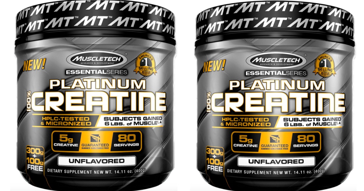 Amazon: MuscleTech Platinum Creatine Only $5.13 Shipped