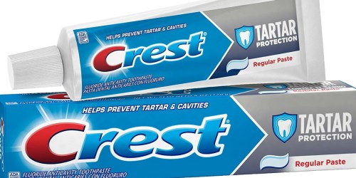 TWO Crest Tartar Protection Toothpastes Just $2 Ships w/ $25 Amazon Order