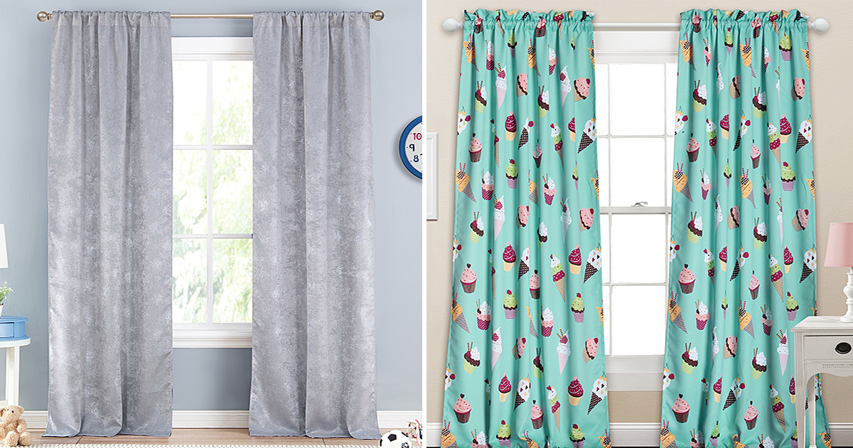 Blackout Curtain 2Panel Sets Only 21.79 on Zulily (Regularly 100+)