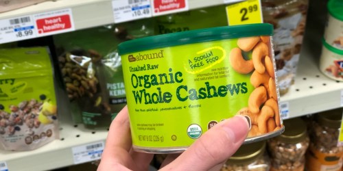 Abound Organic Cashews Only $5.99 at CVS (Regularly $9)