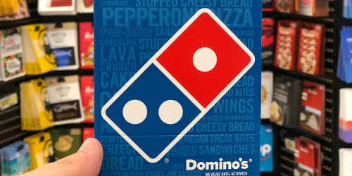 $25 Domino’s Pizza eGift Card + $5 Bonus Card Only $25