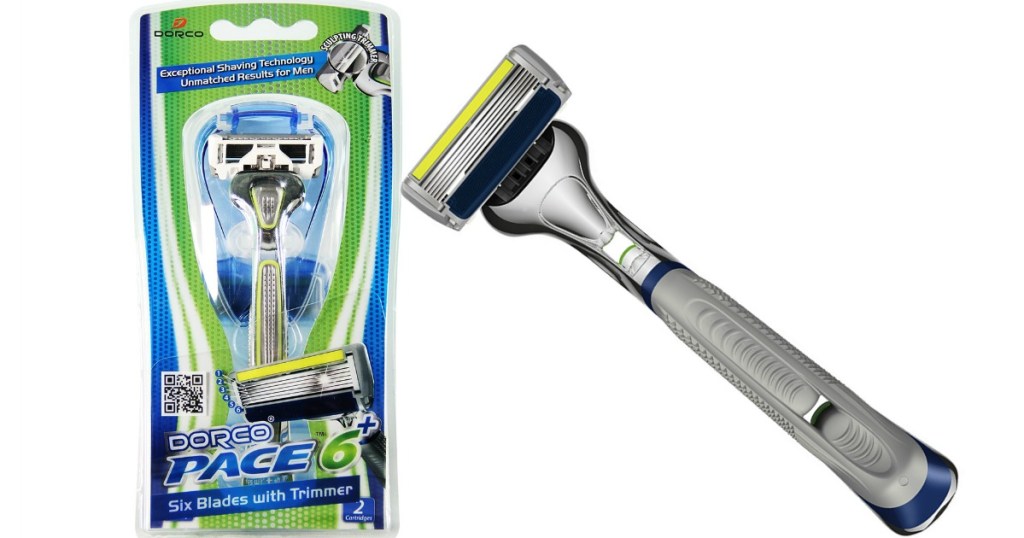 Dorco Men's Razor Handle + 2 Cartridges Only $1.49 Shipped