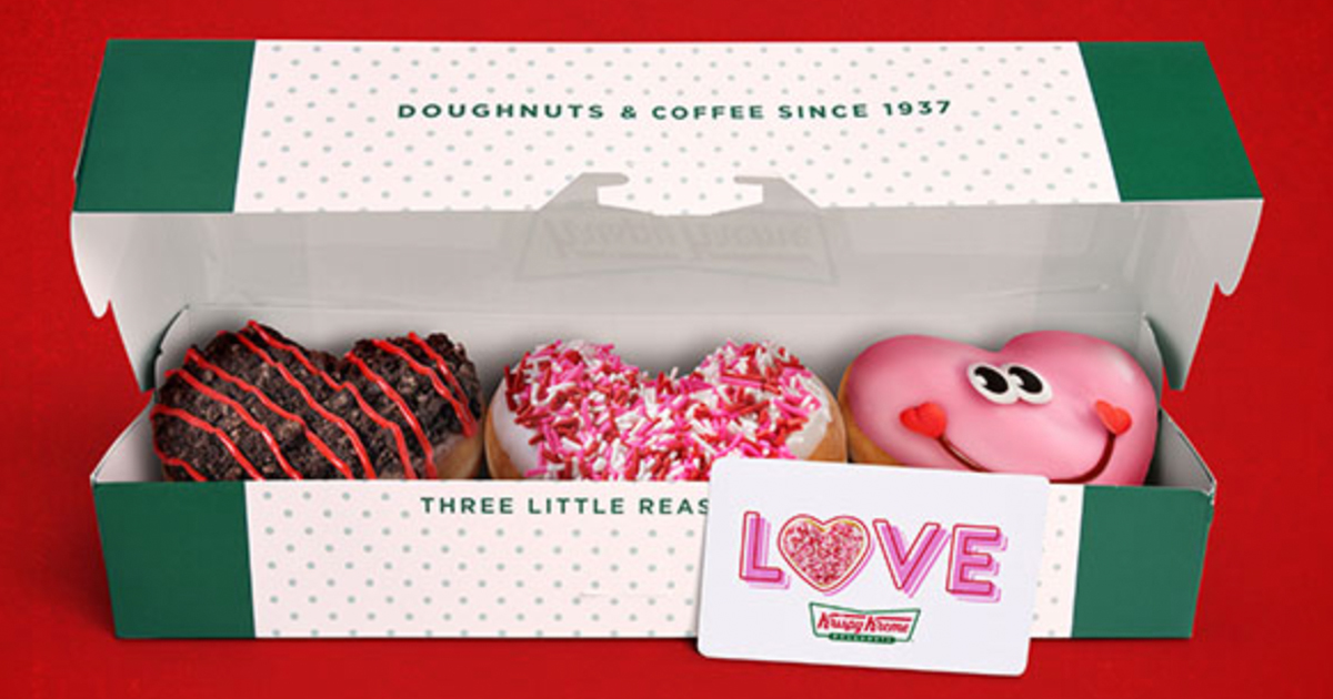 FREE Krispy Kreme Doughnut 3-Pack w/ Every $10 Gift Card Purchase - Hip2Save