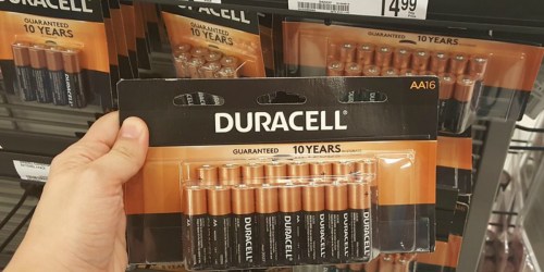 FREE Duracell Batteries 16 or 24 Pack After Office Depot Rewards