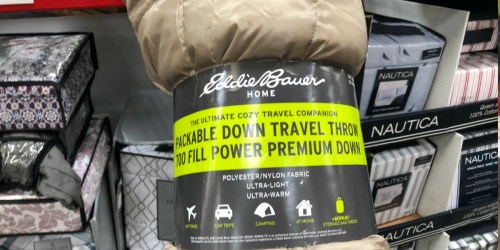 Sam’s Club Clearance Finds: Eddie Bauer Down Travel Throw Only $14.91 + More